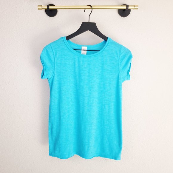 Free People We The Free S Turquoise Clare Tee - Picture 4 of 13